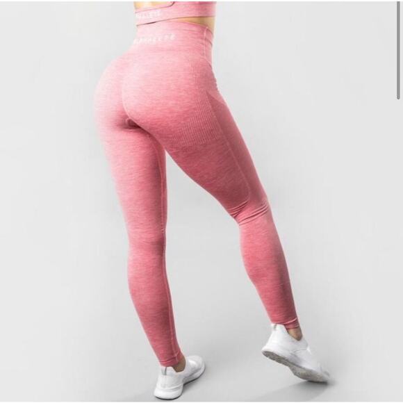 Alphalete Rose Pink Seamless High Waisted
Aero Contour Leggings Size Small - Picture 5 of 13